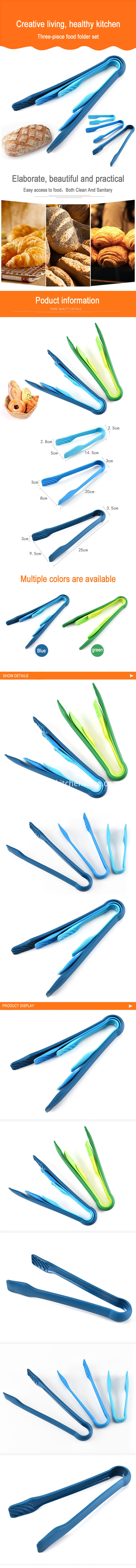 Plastik BBQ Zange plastic BBQ tong